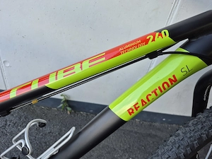 Cube Reaction 240 SL, red n green n black, Kinderfahrrad,  Schwalbe Hinterreifen NEU Bild 8