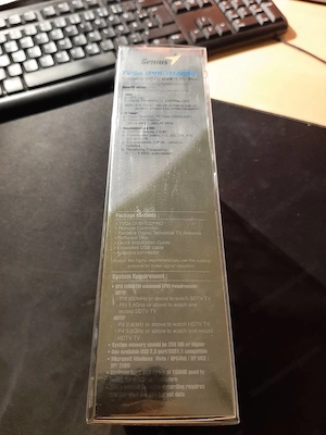 USB TV-Stick der Marke Genius (Modell TVGo DVB-T02PRO) in Originalverpackung Bild 2