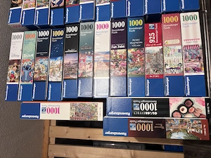 Ravensburger Puzzle 500 und 1000 Teile Bild 2