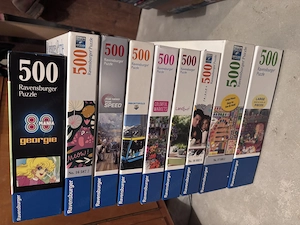 Ravensburger Puzzle 500 und 1000 Teile Bild 3
