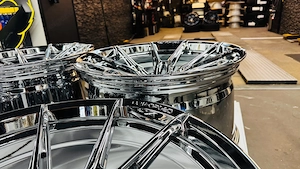 Wheelforce RACE 2 FORGED 22 Zoll Rhodium BMW M5 G90 G99 Deep Concave Bild 2