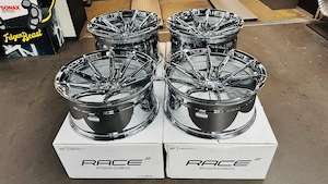 Wheelforce RACE 2 FORGED 22 Zoll Rhodium BMW M5 G90 G99 Deep Concave Bild 4