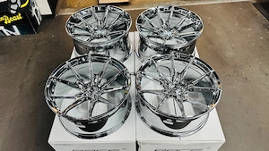 Wheelforce RACE 2 FORGED 22 Zoll Rhodium BMW M5 G90 G99 Deep Concave Bild 6