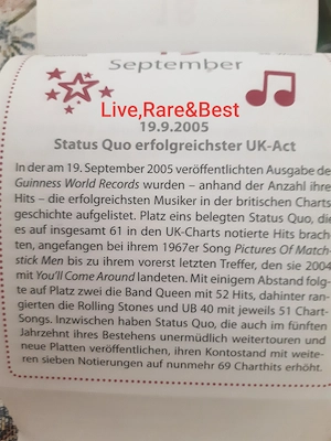JohnCoghlan80StatusQuoAZ AaronZzTop AbbaZappa Bild 8