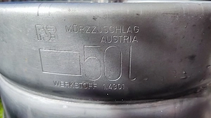 Mostfass   Druckfass Edelstahl 50L  Bild 2