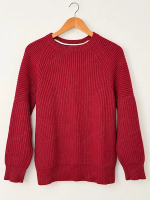 Esprit Herren Strickpullover rot Größe S Bild 5
