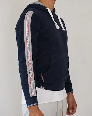 U.S. Polo Assn. Herren Hoodie dunkelblau Größe S Bild 5