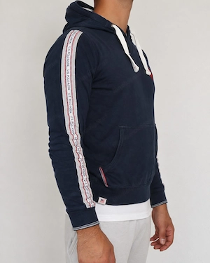 U.S. Polo Assn. Herren Hoodie dunkelblau Größe S Bild 3