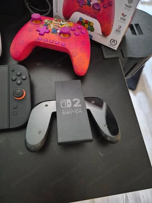 Nintendo Switch 2 + Zubehör + Spiele Bild 4