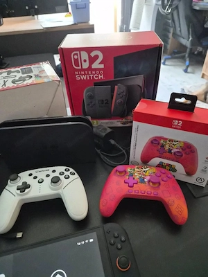 Nintendo Switch 2 + Zubehör + Spiele Bild 5