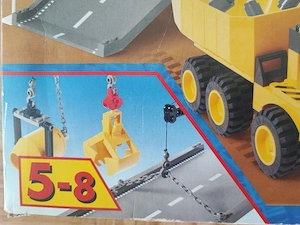 Rarität von 2000: LEGO City 6600 - Highway Construction   Baustelle mit OVP Bild 8