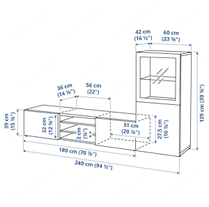 TV Kombination Ikea Besta Bild 3