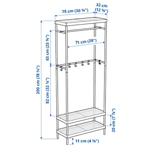 Garderobe Ikea Mackapär Bild 2