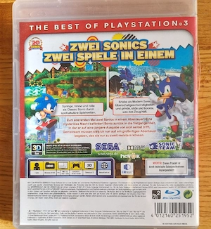 Sonic Generations PS3 | Zwei Sonics - Zwei Spiele in einem | Top! in Bregenz Bild 2