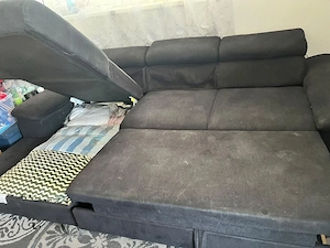 Ecksofa mit Schlaffunktion zu verschenken Bild 4