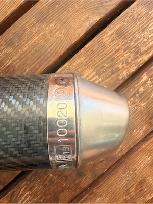Gianelli Carbon endschalldämpfer mit e-nummer Bild 3