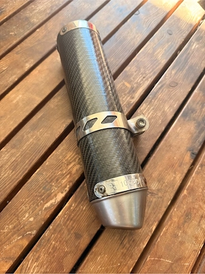 Gianelli Carbon endschalldämpfer mit e-nummer Bild 4