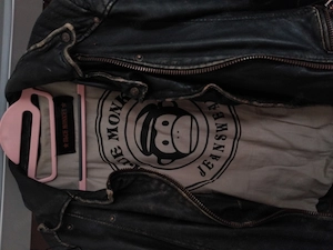 Tolle Lederjacke Vintage braun Bild 3