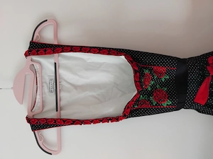Dirndl o zapft isch schönes Dirndl Rot schwarz Bild 2