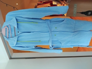 Toller Bademantel Vossen hellblau Bild 2