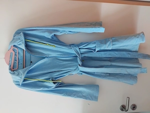 Toller Bademantel Vossen hellblau