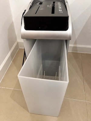 Papierhäcksler   Aktenvernichter   voll funktionsfähig Bild 2