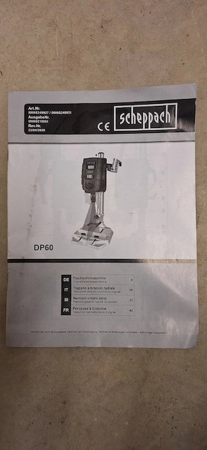 Tischbohrmaschine Scheppach Bild 9
