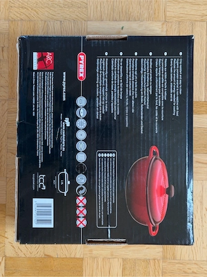 Pyrex Collection Gusseisen-Bräter rot, 2,8L - NEU  OVP, nie benutzt Bild 5