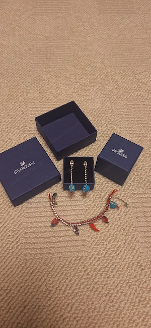 Ohrringe und Armband, Swarovski Bild 3