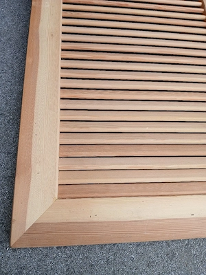 Fensterläden NEU 6 Stck Massivholz Bild 2