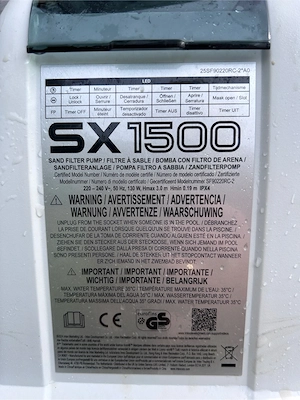Sandfilteranlage Intex SX1500 Bild 2