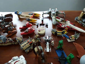 LEGO Star Wars Sammlung   ca. 40 gebaute Sets & 60+ Figuren Bild 3