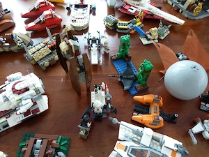 LEGO Star Wars Sammlung   ca. 40 gebaute Sets & 60+ Figuren Bild 9