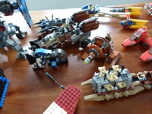 LEGO Star Wars Sammlung   ca. 40 gebaute Sets & 60+ Figuren Bild 4