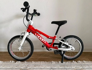 Woom 2 Kinderfahrrad 14 Zoll Rot Bild 2