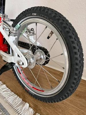 Woom 2 Kinderfahrrad 14 Zoll Rot Bild 3