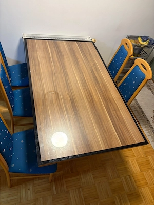 Esstisch mit 6 Stühlen Bild 3