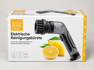 Easy Home elektrische Reinigungsbürste mit 4 Aufsätzen