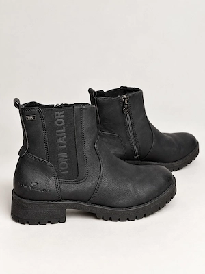 Tom Tailor schwarze Chelsea Boots Stiefeletten Größe 39 Bild 4