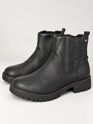 Tom Tailor schwarze Chelsea Boots Stiefeletten Größe 39 Bild 6