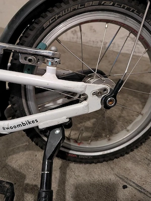 Woom 2 Kinderfahrrad 14 Zoll Lila  Bild 5