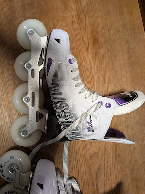 Mission Inhaler Größe 6.5 Fit 2 Inline Hockey Skates Bild 3
