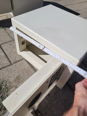 Tresor   Safe mit Nummerncode Bild 4