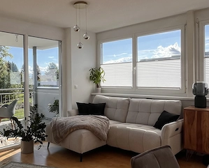 Ecksofa beige inkl. elektr. Relaxfunktion Bild 5