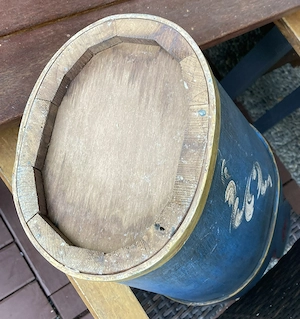 Schirmständer Holz mit Bauernmalerei Bild 5