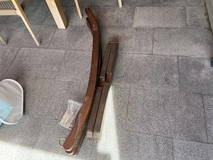 Stabiles Hängemattengestell aus Holz   ca. 280 cm Bild 2