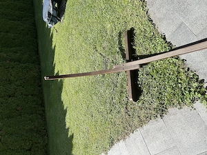 Stabiles Hängemattengestell aus Holz   ca. 280 cm Bild 3