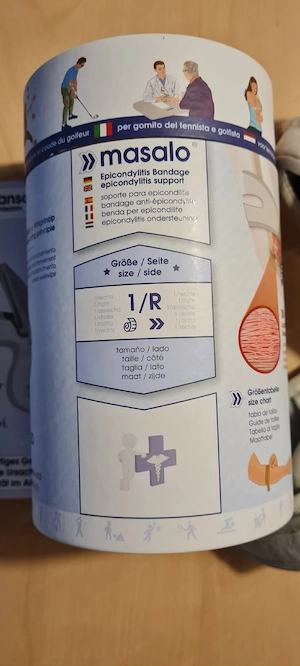 Masalo Tennisarm Bandage Bild 2