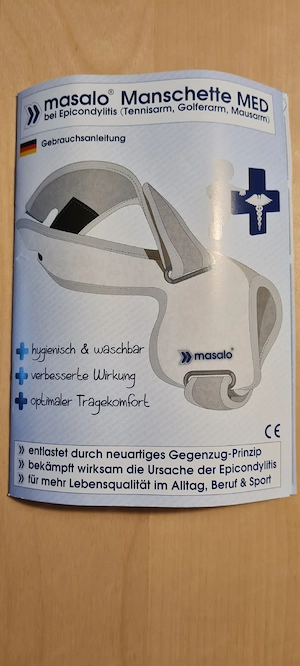 Masalo Tennisarm Bandage Bild 4