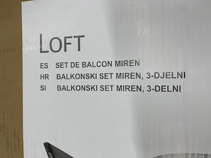 Balkonset zu verkaufen  Bild 2
